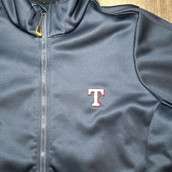 Texas Rangers Antigua Full Zip Fleece Lined Performance Jacket - Large - Picture 6 of 8